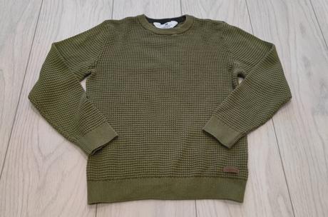 Vaflový pulóver, h&m,128