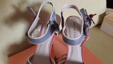 Predám dámske sandále na vysokom ooätku never 2 ho, 38