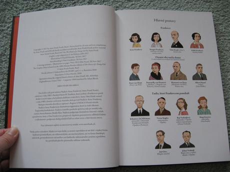 Kniha komiks denník anny frankovej,