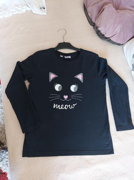 Tricko macka 140/146, bonprix,146