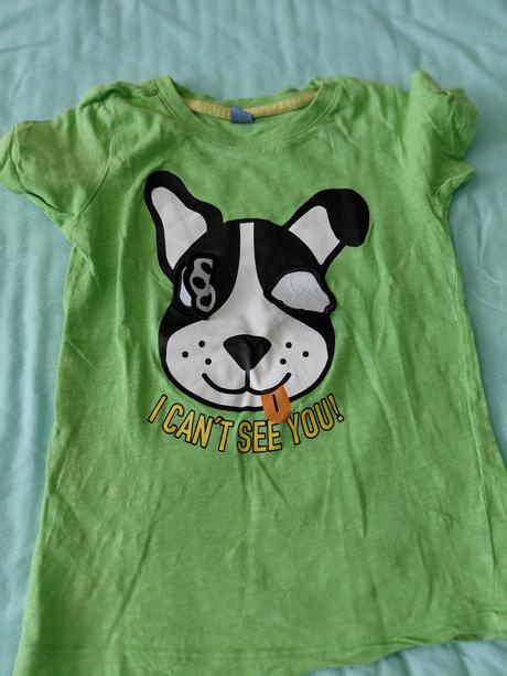 Tričko-psík otváracie oči, takko,122