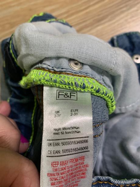 Riflove šortky, f&f,98