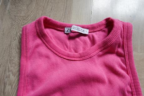 Vrúbkovaný top zara, zara,s