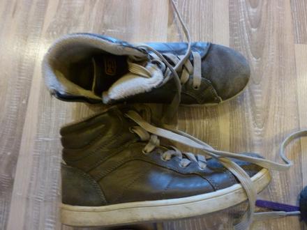 Zateplené topánky,málo nosené, 34