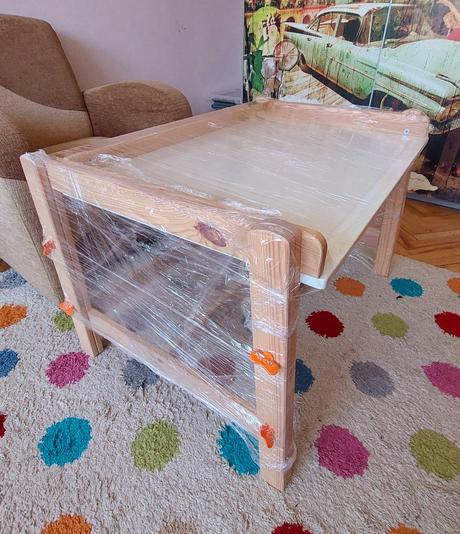 Detský rastúci stôl ikea flisat, 