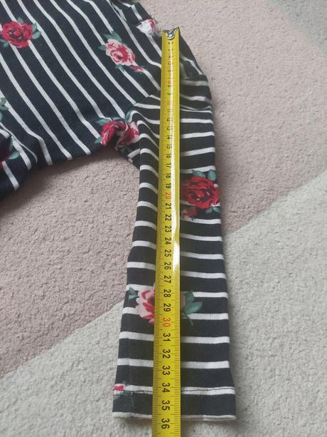 Kvetinkove saty h&m veľ. 98/104, h&m,98