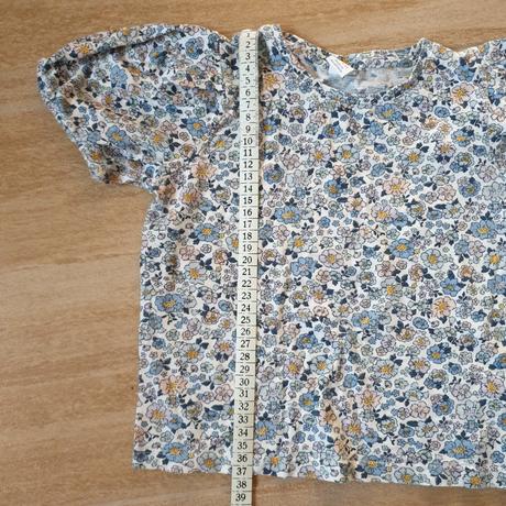 Tričko dievčenské s kvietkami, lindex,110