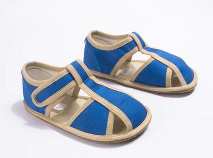 Milash - prezuvky rachel modré uzavreté, 23 / 24 / 25 / 26 / 27