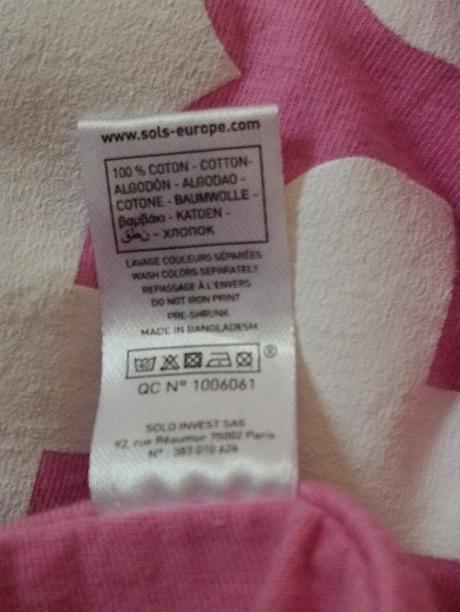 Pánske ružové tričko s nápismi, sol s, sol's,xl