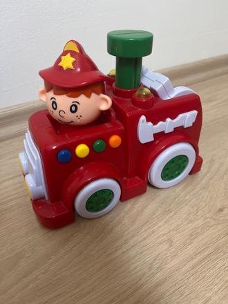 Hasičské auto navystar spielmaus press & go,