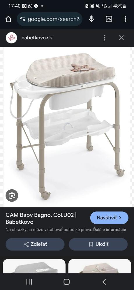 Cam vanička + stojan, 