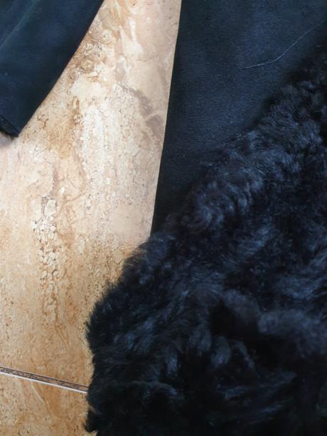 Kabát talianskej značky,  koža, s