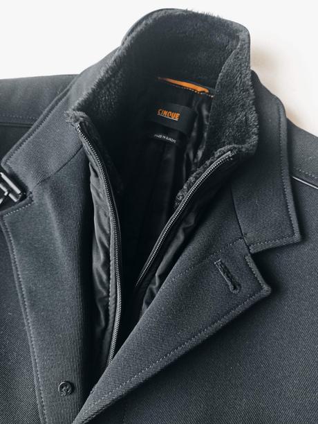 Cinque pánsky kabát s prímesou panenskej vlny, m