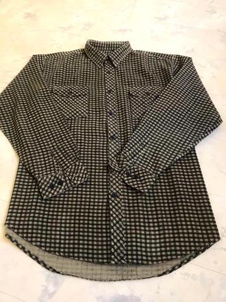 Teplá manchestrová košeľa č.47, xxxl