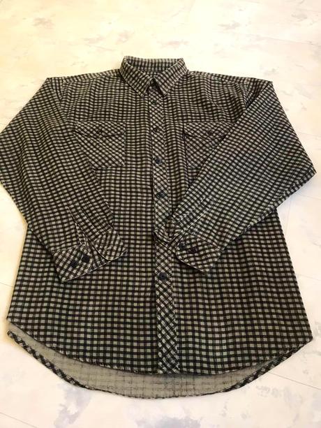 Teplá manchestrová košeľa č.47, xxxl