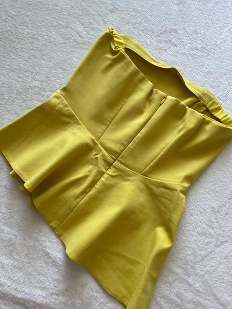 Zlty korzetik/topik, s