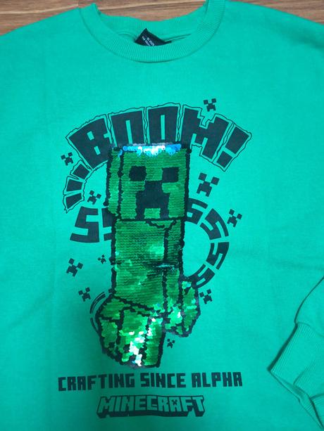 Minecraft mikina, c&a,152