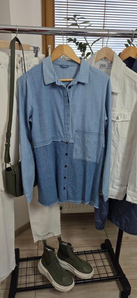 Riflová košeľa, m