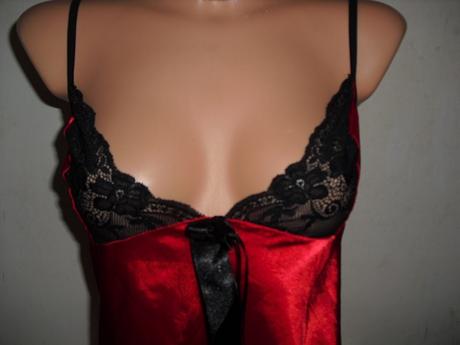 Satenova karen sexy kosielka, s