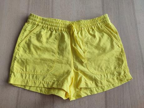 Ľanové šortky j.crew s/m, m / s