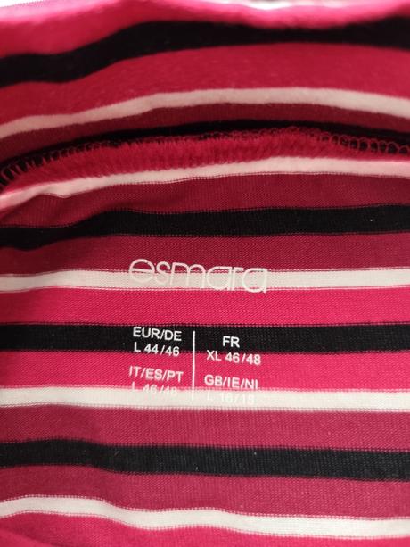 Dámsky pruhovaný rolák, esmara,l