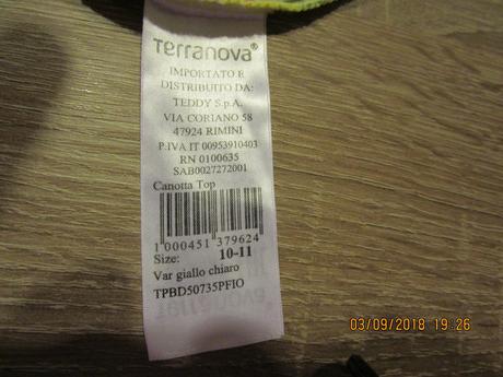 Žlté tielka na leto veľ. 146/152, c&a,146