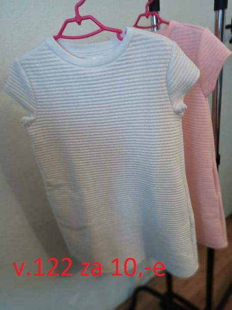 Šatočky veľkostí 110-116, aj 122-128, 116
