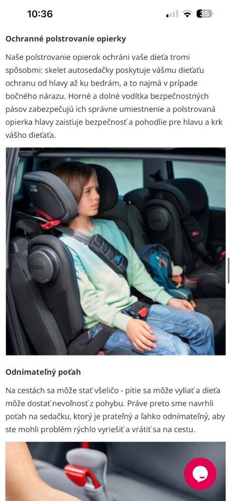 Britax römer kidfix iii s  15-36kg, 4-12 rokov, römer