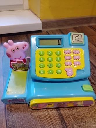 Pokladňa peppa pig,