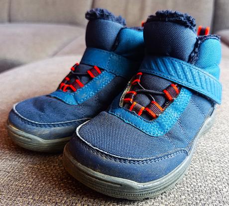 Detské zimné topánky značky quechua, quechua