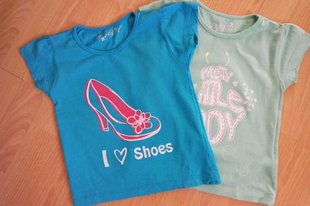Girl2girl tričká 2kusy 5-6rokov/116, girl2girl,116