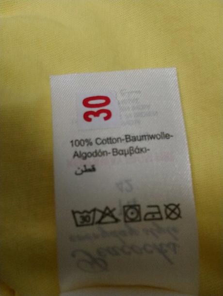 Dámsky žltý bavlnený top, peacocks, xl