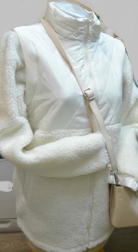 Parádna dlhšia bunda a vesta 2v1 xs/m, m