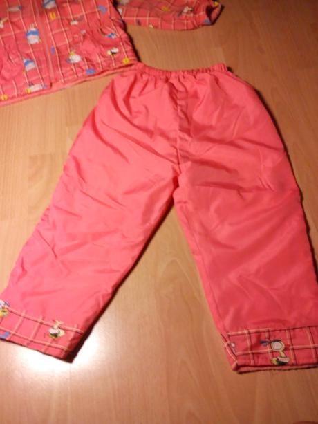 Súprava mierne oteplena vhodná aj do dažďa 98-104, 98