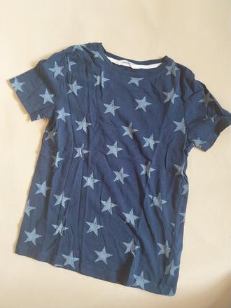 Tricko hviezda, h&m,134