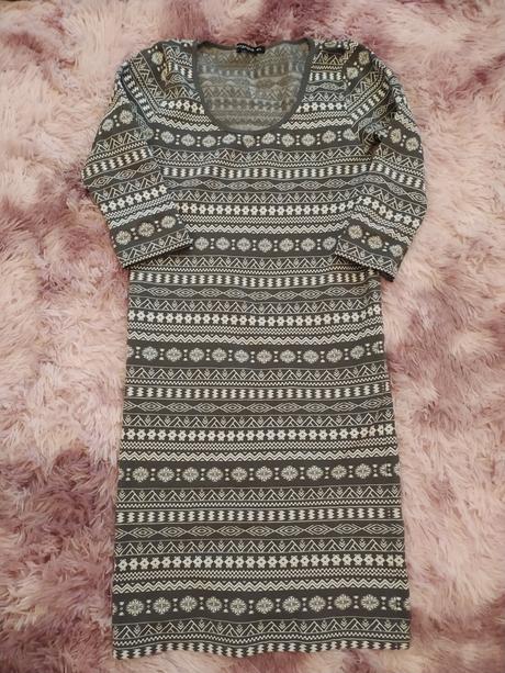 Teplé šaty, terranova,m