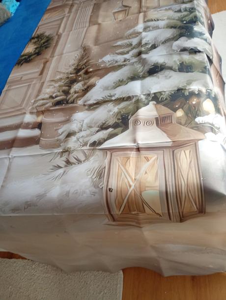 Vianočné závesy 2 kusy, 