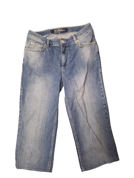 Dámske rifľové trištvrťáky, l