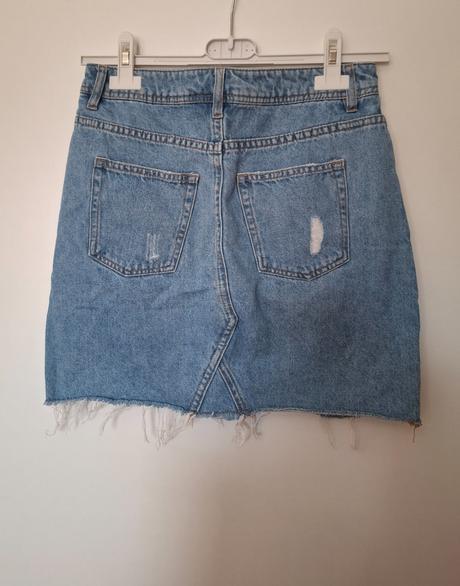 Riflová sukňa, h&m,xs