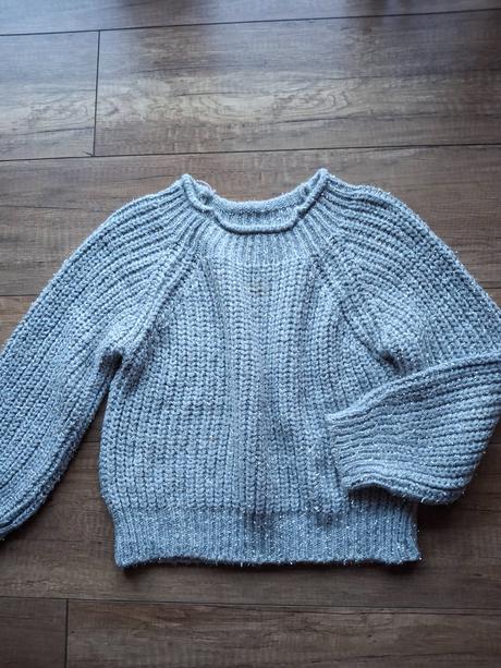Nadherny pulover - sveter h&m 146/152 bez visaciek, h&m,146