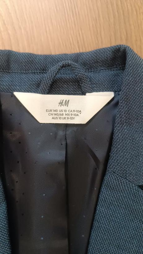 Chlapcensky oblek  h&m, 140