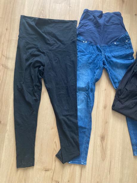 Tehotenské rifle a legíny, h&m,m
