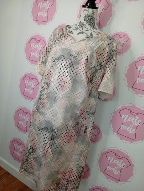 Vzorované jemne šaty 48/50, xxl