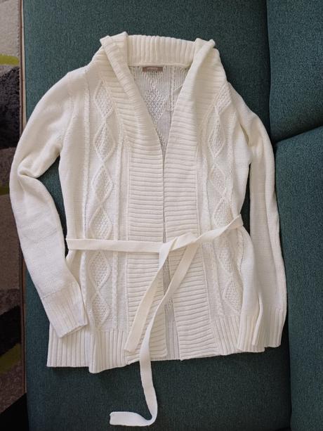 Biely kardigan, orsay,m