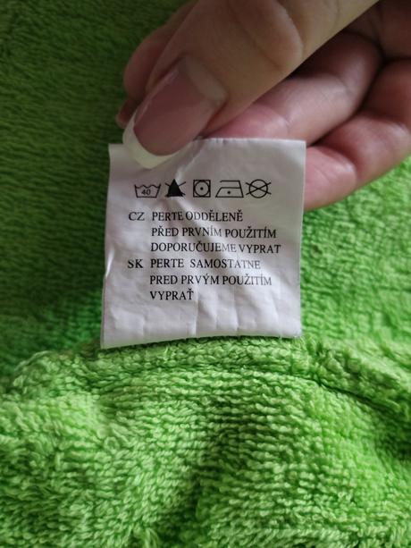 Huggies zelený župan, 104