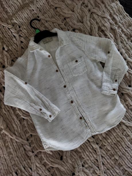 Zara lanova kosielka, zara,128