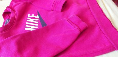 Jemne zateplená mikina, nike,92