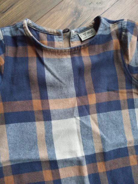 Dievčenské kárované šaty / tunika, next,110