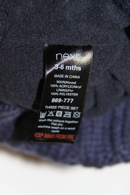 Podšitá autíčková čiapka next veľ. 3-6 mes. a, next,68