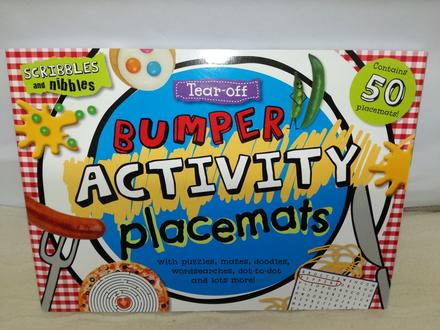 Bumper activity placemats x50  nsp20, 